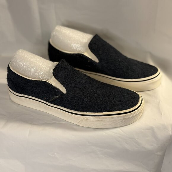 Vans classic slip-on sneakers - blue suede - Picture 1 of 3